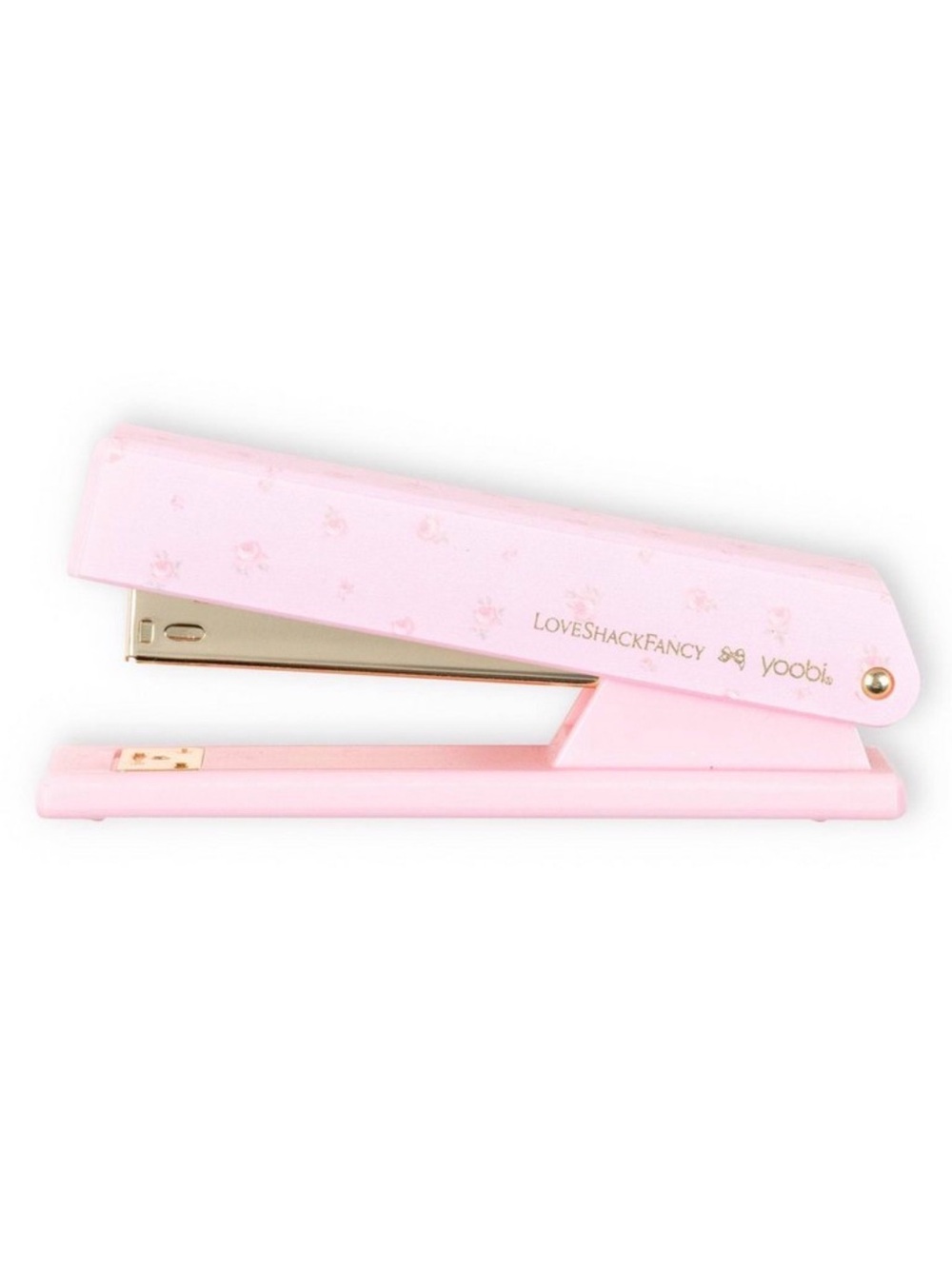 NWT LoveShackFancy X Target Pink Rose Full Size Stapler - bundle & save!